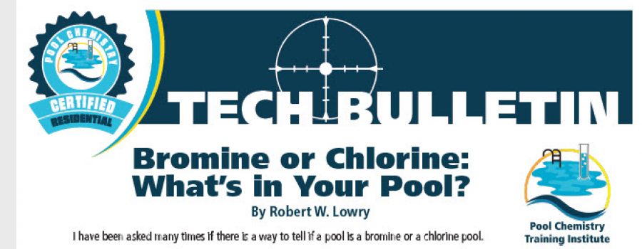 Bromine or Chlorine? What’s in Your Pool?