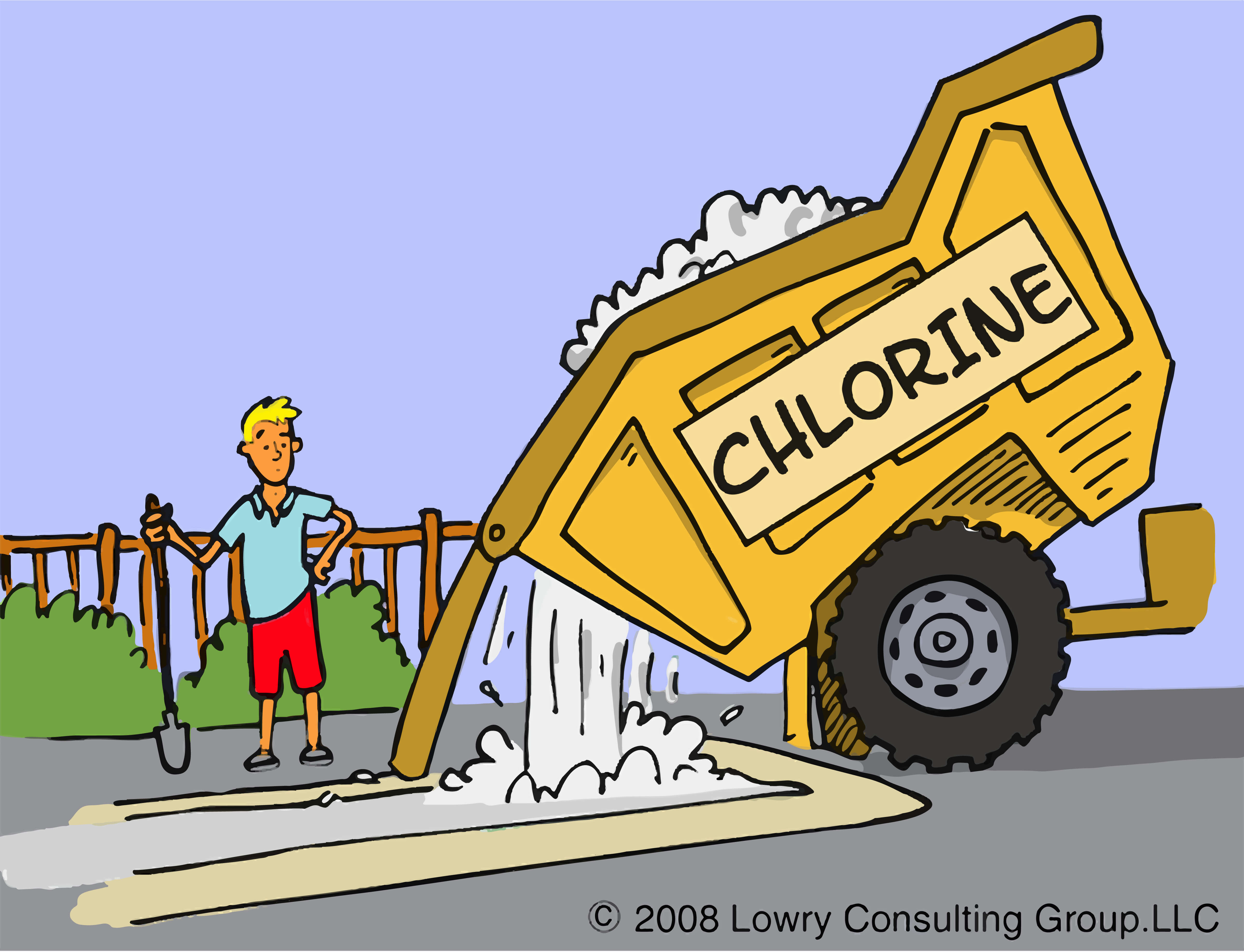 Chlorine Dump Truck color 100915